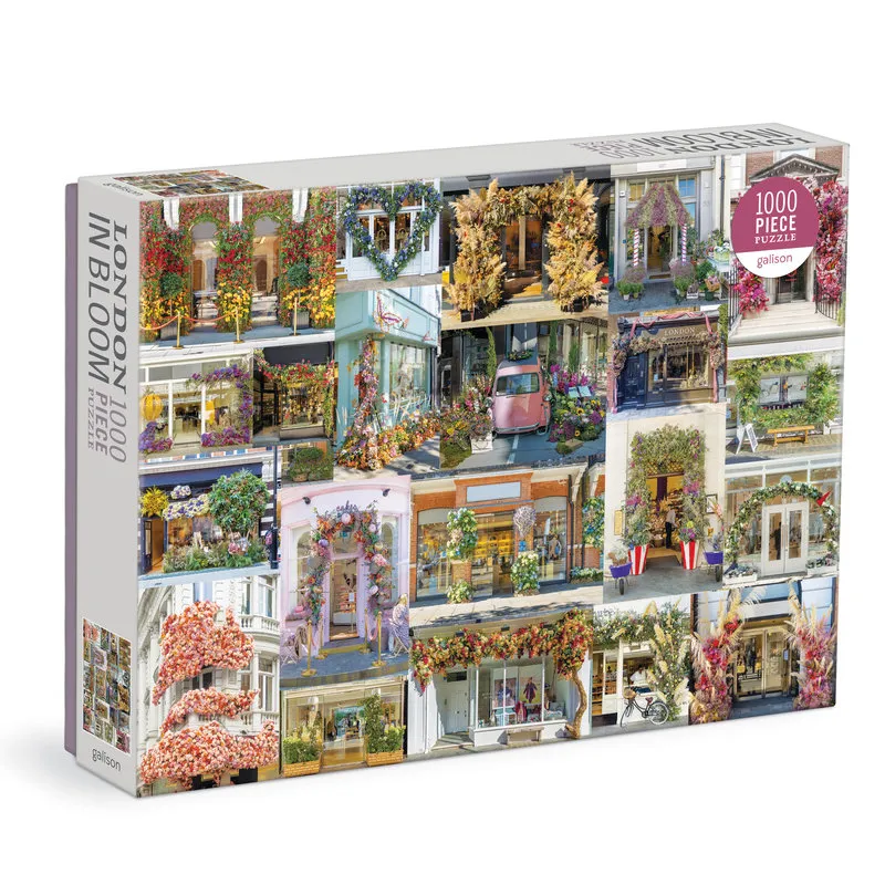 Londres en Fleurs - Puzzle 1000 Pièces