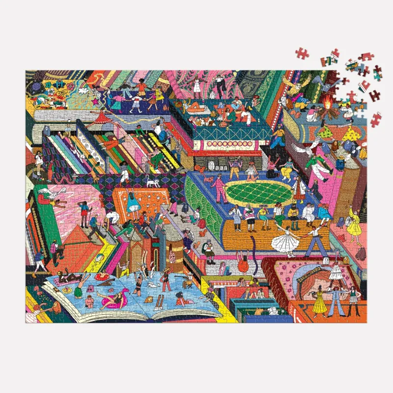 Quartier Roman - Puzzle Étincellant de 1000 Pièces