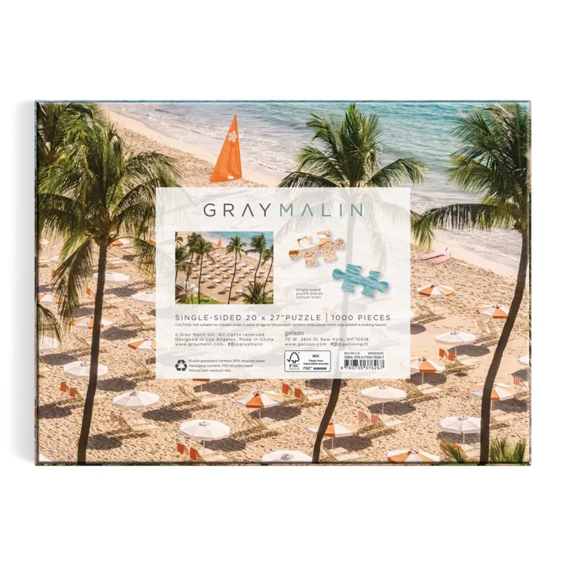 Le Club de Plage - Puzzle 1000 Pièces