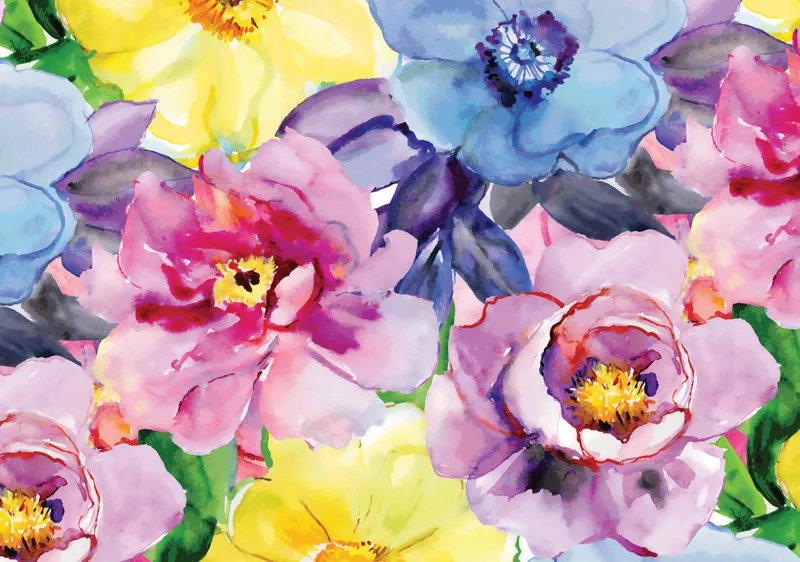 Jardin d'aquarelles