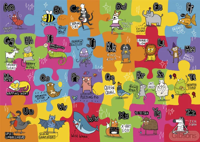 Pièces XXL - The Unusual Alphabet
