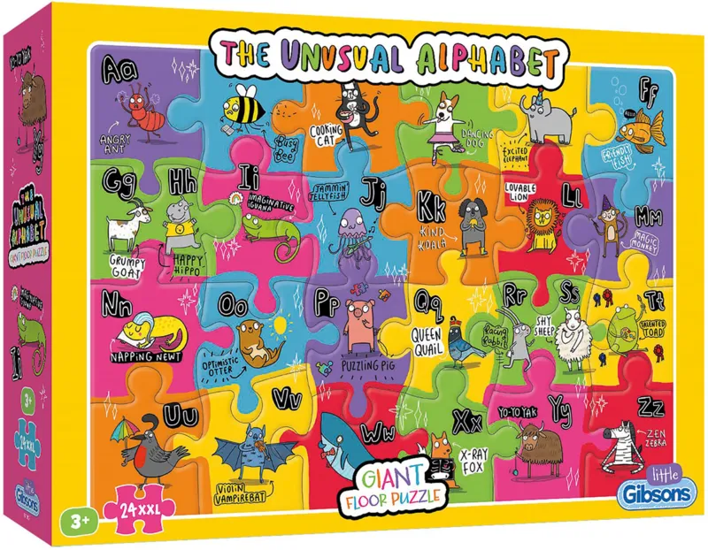 Pièces XXL - The Unusual Alphabet