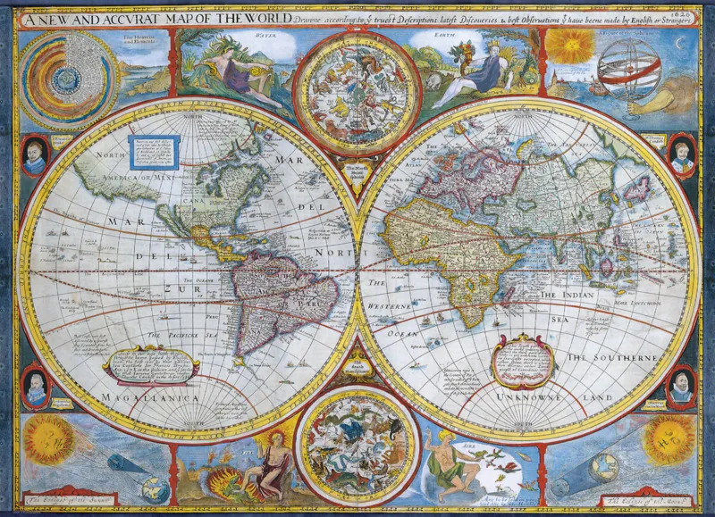 Carte du monde antique