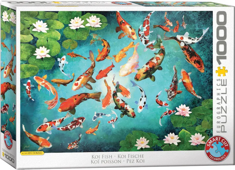 Carpes Koi Colorées