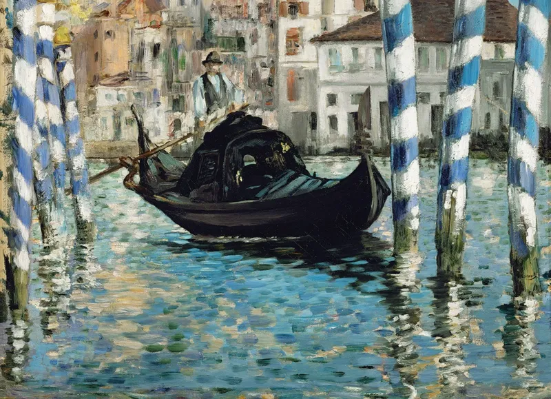 Edouard Manet - Le Grand Canal, Venise