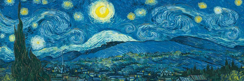Van Gogh Vincent - Nuit Etoilée sur le Rhône