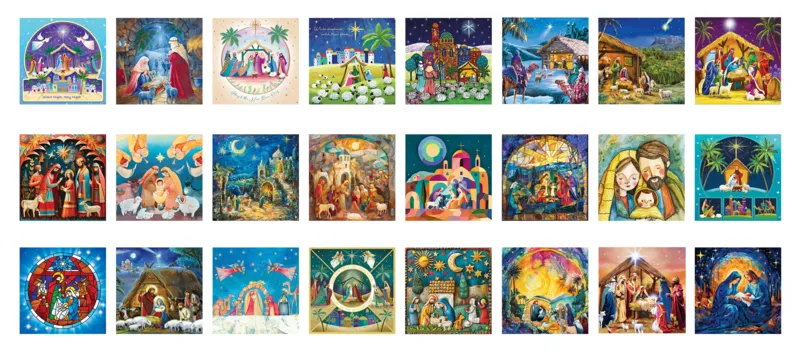 Calendrier de l'Avent - Nativité - 24 Puzzles