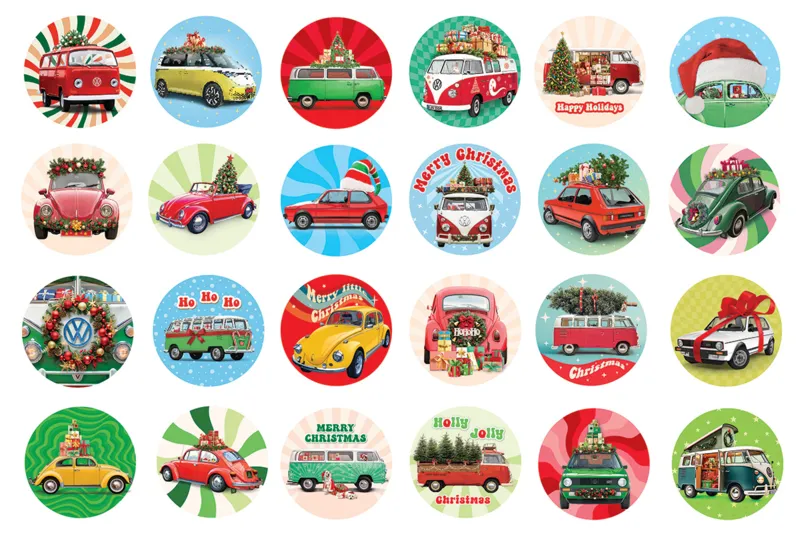 Calendrier de l'Avent Puzzle -  VW Christmas