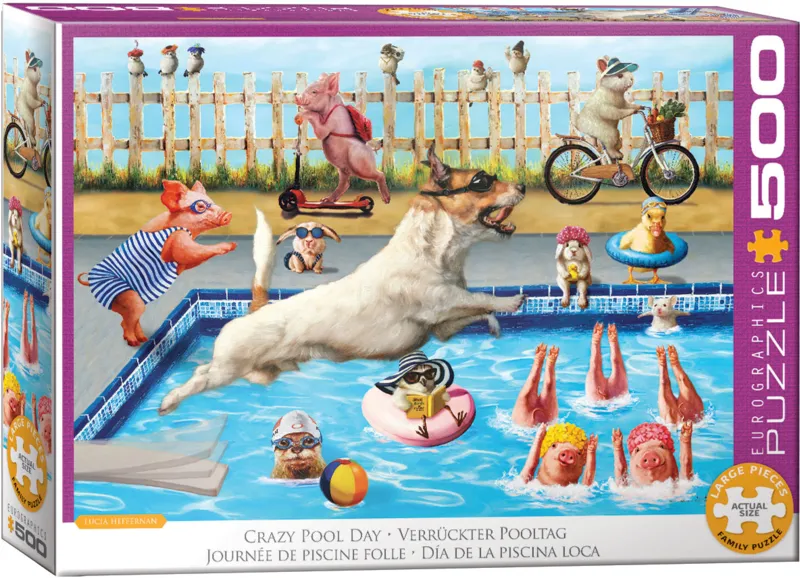 Pièces XXL - Journée de folie à la piscine - Lucia Heffer