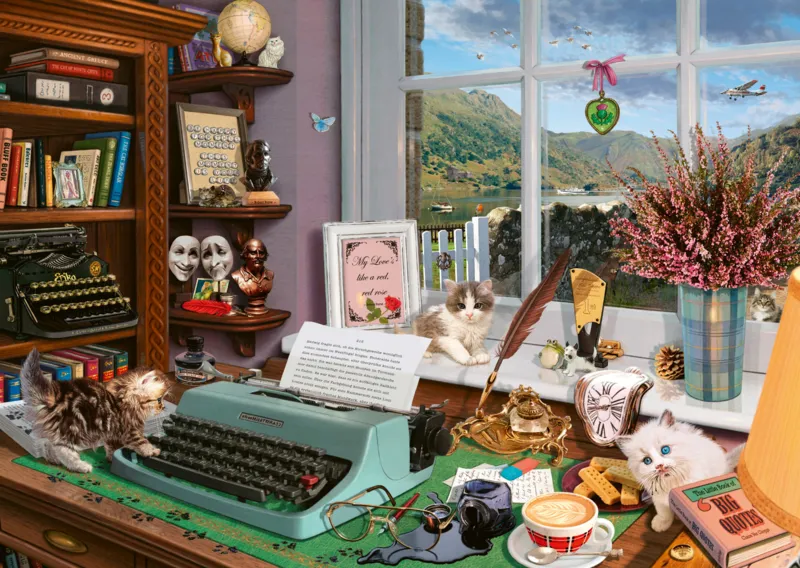 Secret Puzzle - Steve Read: Au Bureau