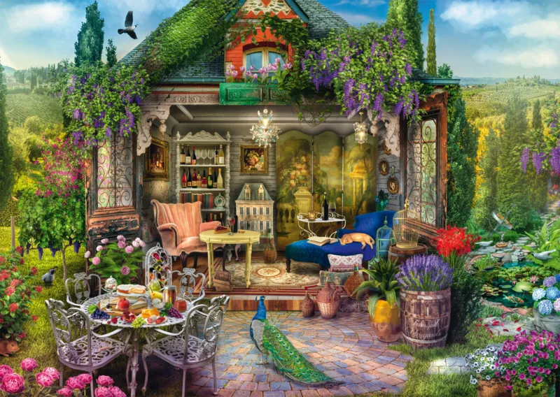 Cabane dans les Vignobles