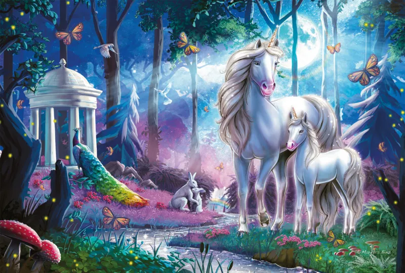 La Licorne et son Poulain