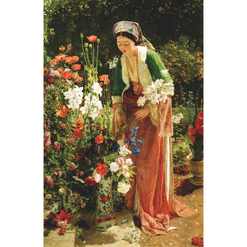Puzzle en Bois Découpé à la Main - Lewis : Dans Le Jardin