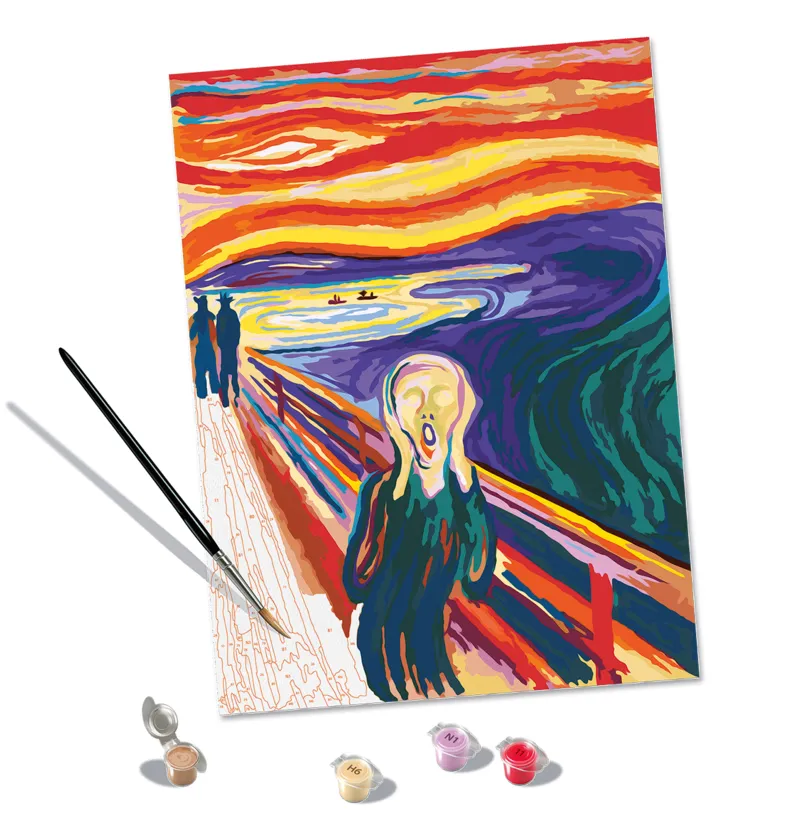 Peinture au Numéro - CréArt - Art Collection - Le Cri