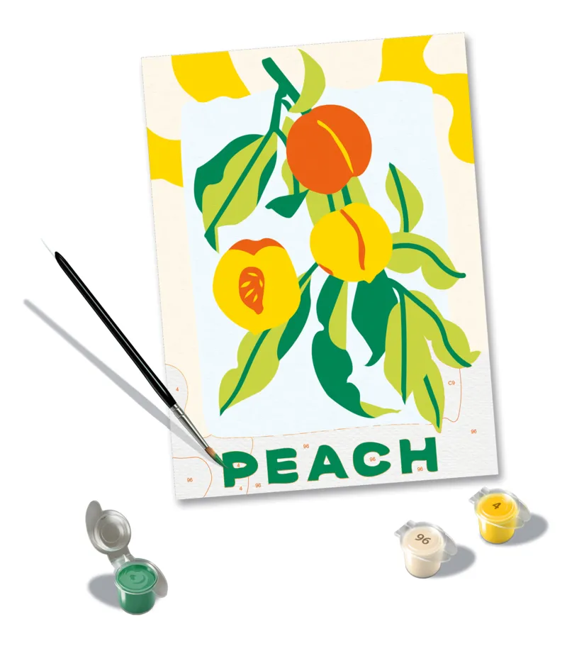 Peinture au Numéro - CréArt - Peach