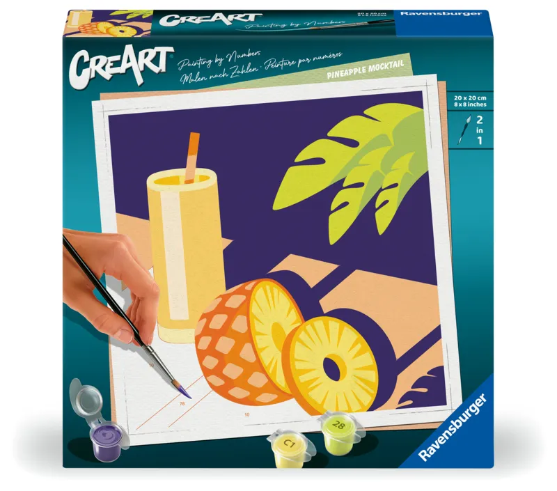 Peinture au Numéro - CréArt - Drink Pineapple