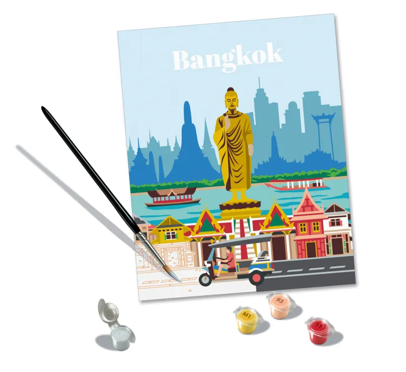 Peinture au Numéro - CréArt - Bangkok