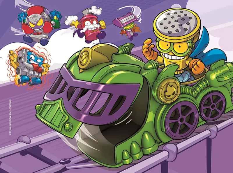 4 Puzzles - Super Zings