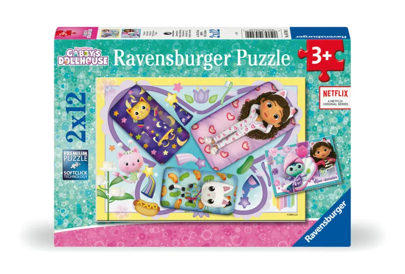 2 Puzzles - La Maison de Poupée de Gabby