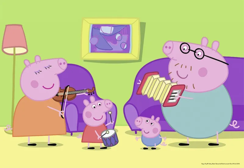2 Puzzles - Peppa Pig