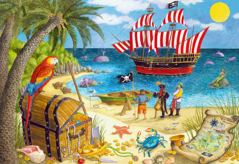 2 Puzzles - Pirates et Sirènes