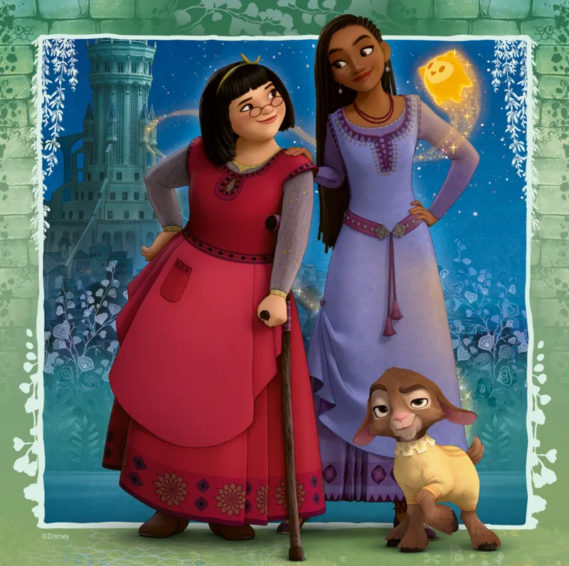 3 Puzzles - Disney "Wish"