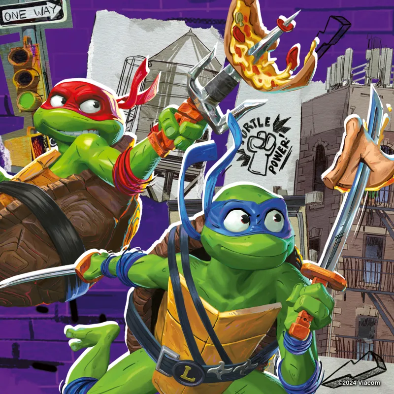 3 Puzzles - Tortues Ninja