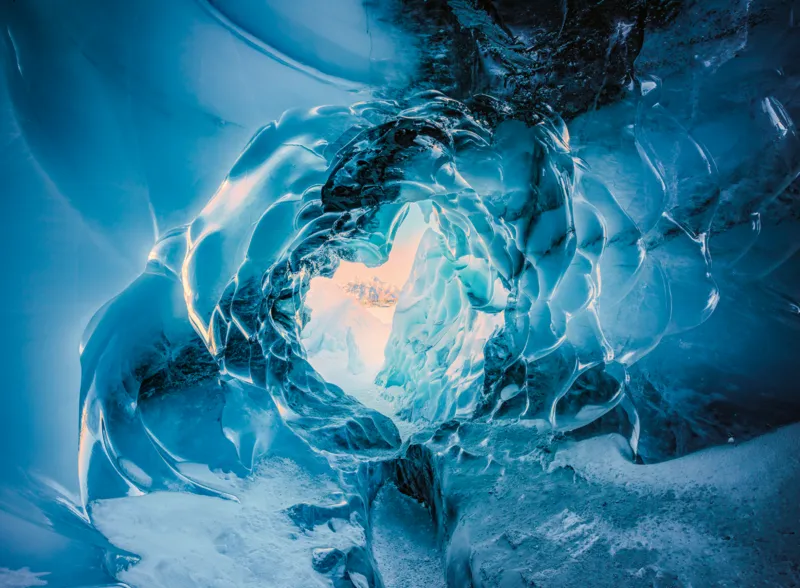 Dans l'Oeil du Glacier