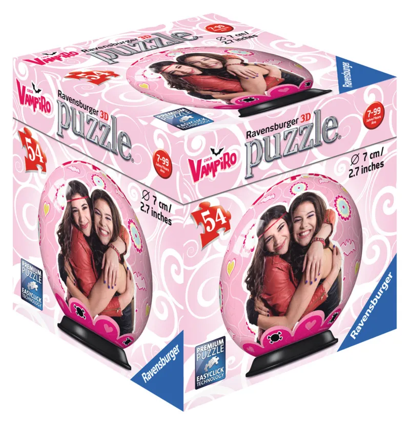Puzzle 3D - Chica Vampiro