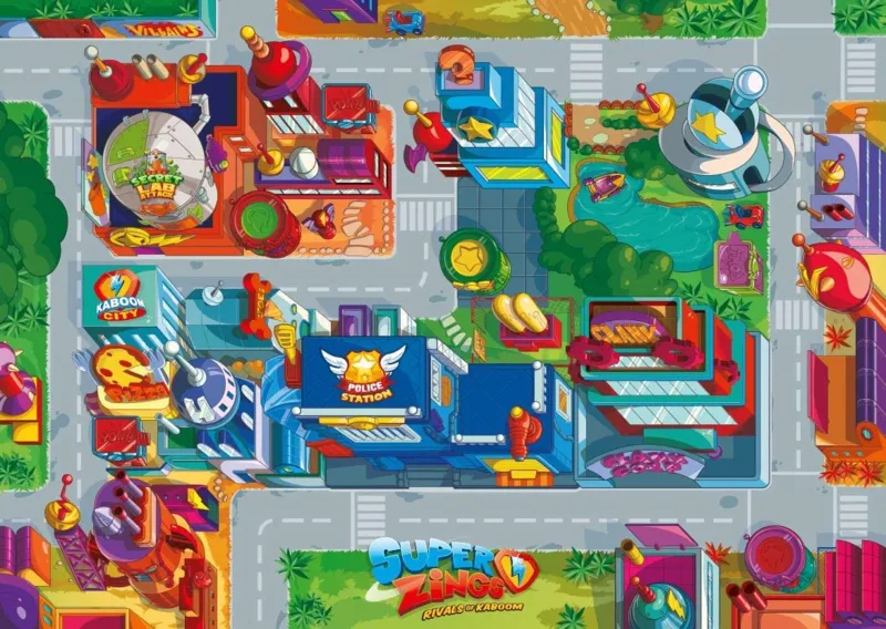 Puzzle Géant de Sol - Super Zings