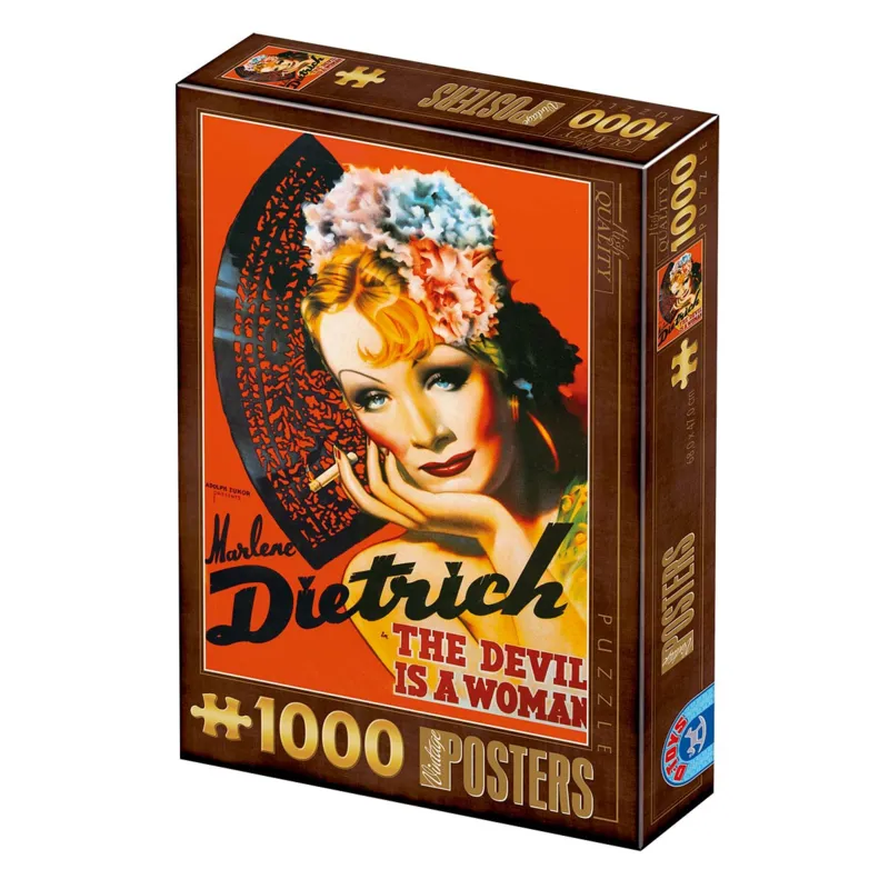 Poster vintage - Marlene Dietrich, The Devil is a Woman