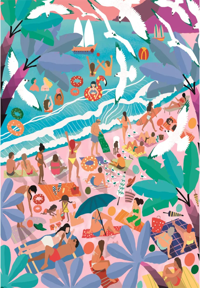 Dimanche À La Plage