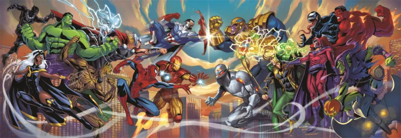 Marvel, Héros Contre Méchants