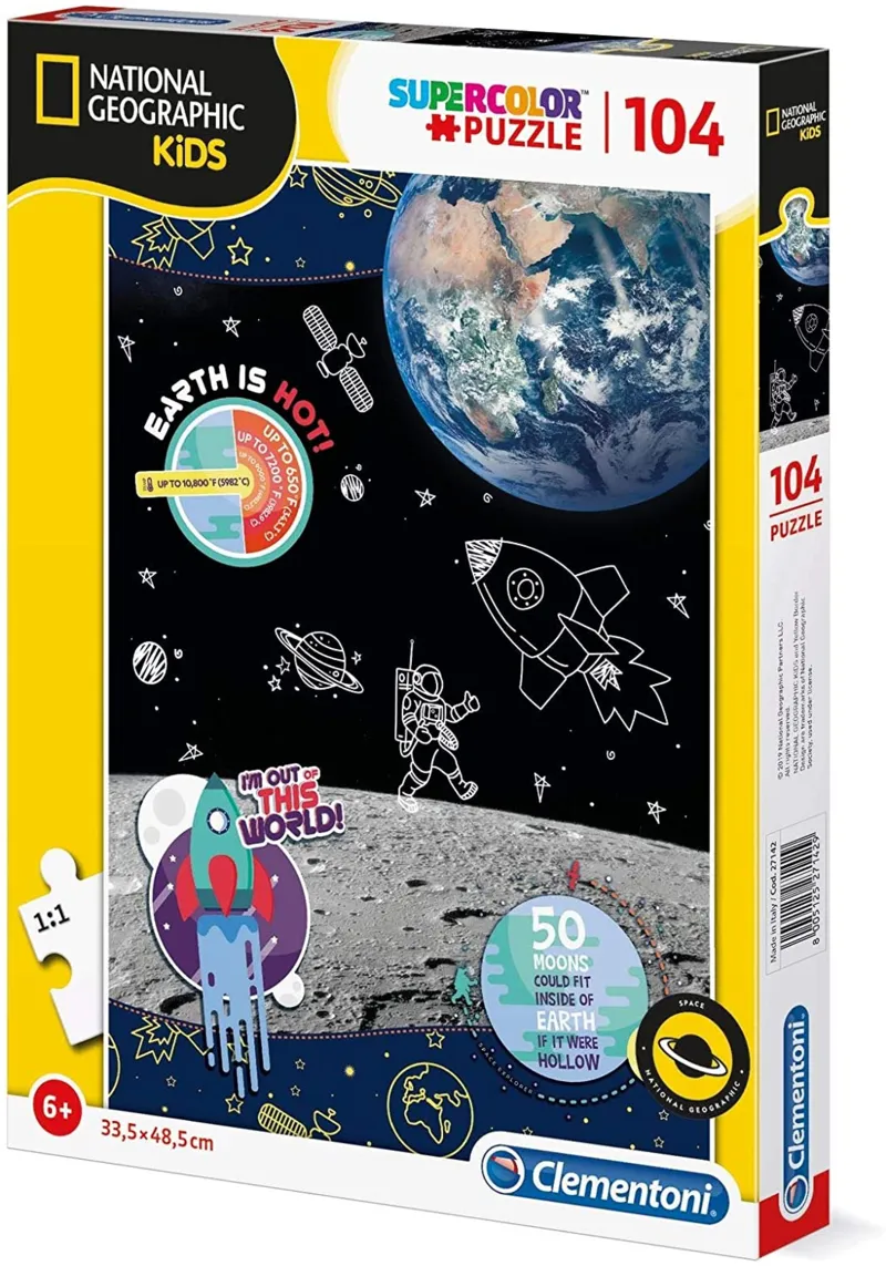 Space Explorer- Supercolor Puzzle