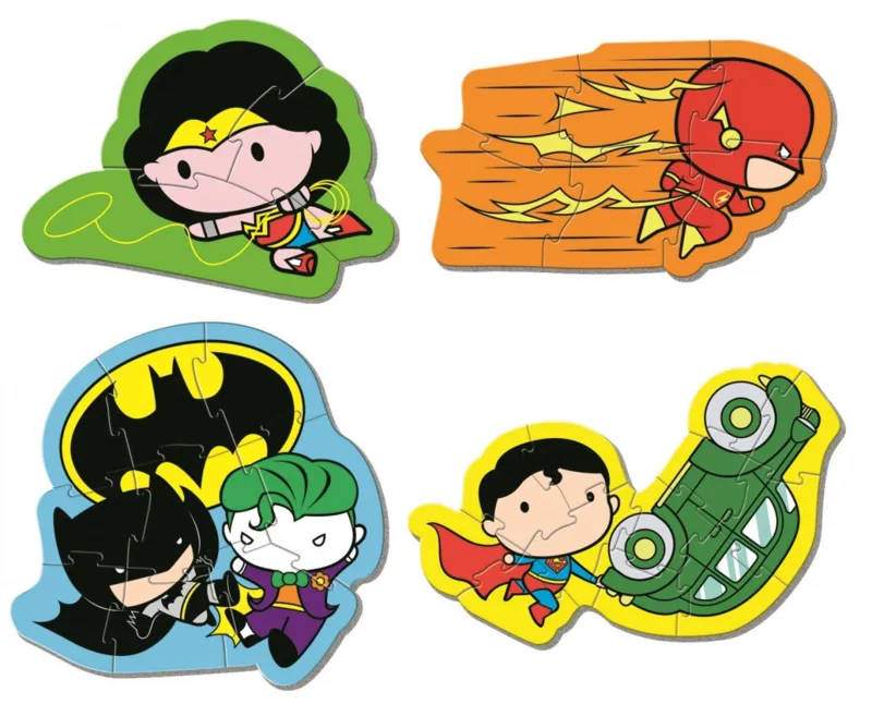 My First Puzzle - Justice League (4 Puzzles)