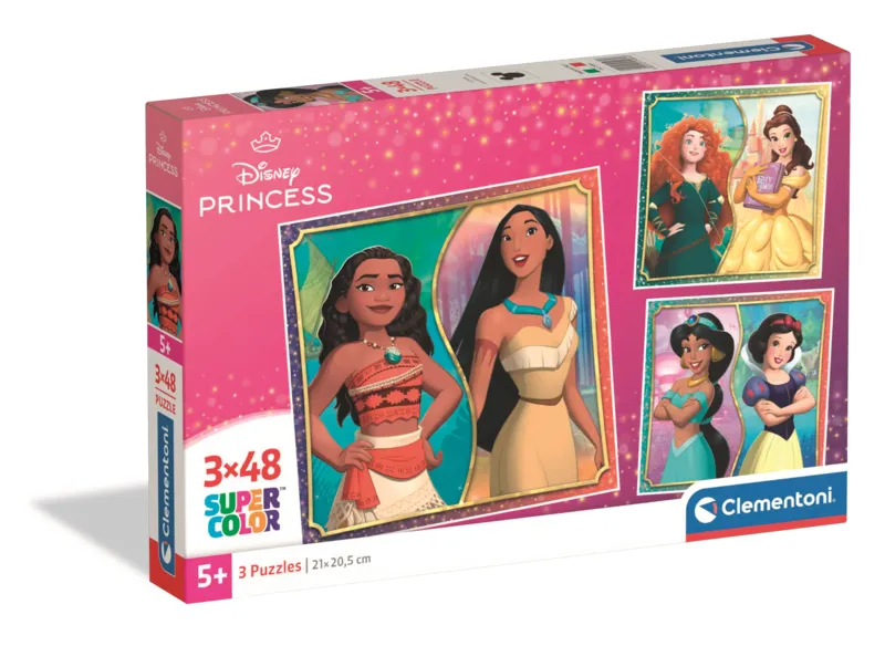 3 Puzzles - Princesse Disney