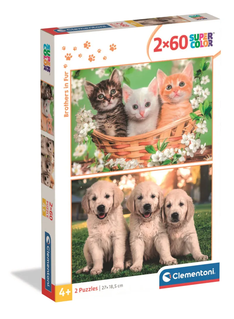 2 Puzzles - Frères de Fourrure