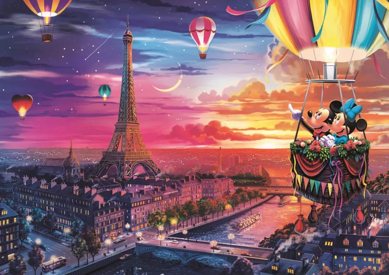 Mickey et Minnie À Paris