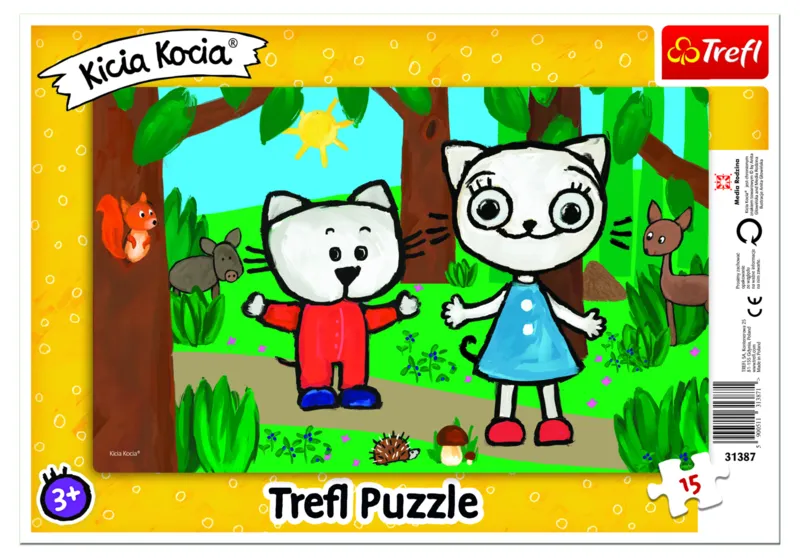 Puzzle Cadre - Kittykit dans la Forêt