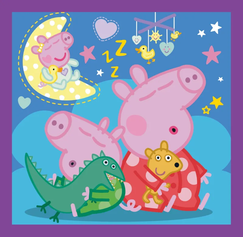 3 Puzzles - Peppa Pig's habits