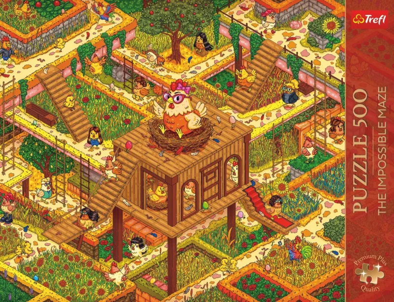 The Impossible Maze: Funny chickens