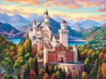 Chateau dans la Montagne