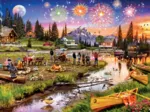 Feux d'Artifice à la Montagne