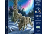Loups sous l'Aurore