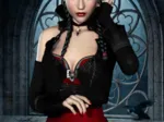 Femme Gothique aux Corbeaux