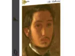 Edgar Degas : Autoportrait avec Col Blanc, 1857