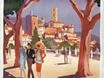 Roger Broders - Grasse, la Ville des Fleurs et des Pafums, 1927