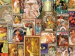 Art Nouveau Poster Collage