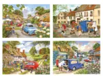 4 Puzzles - La Vie au Village