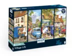 4 Puzzles - La Vie au Village